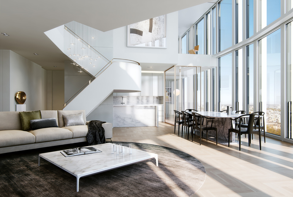 View of 24 Penthouse Design Ideas for Modern Urban Luxe Vibes